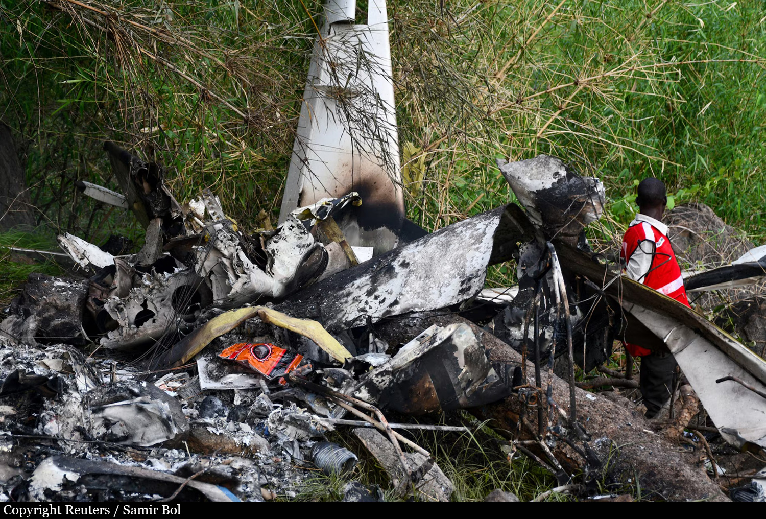 CityLink Africa Airways · 5Y-NOK accident — about 20 km SW of Juba, 2026-04-27 — photo 2