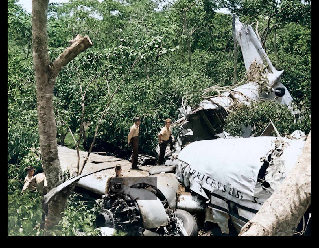 Lineas Aéreas Costarricenses - LACSA · TI-1023 accident — SW of San José-La Sabana Airport, 1960-06-25 — photo 1