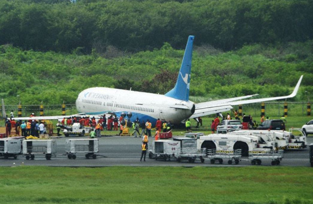 8667 accident — Ninoy Aquino International Airport, Manila, , 2018-08-16