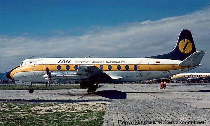 HC-BCL - SAN Ecuador - Servicios Aéreos Nacionales