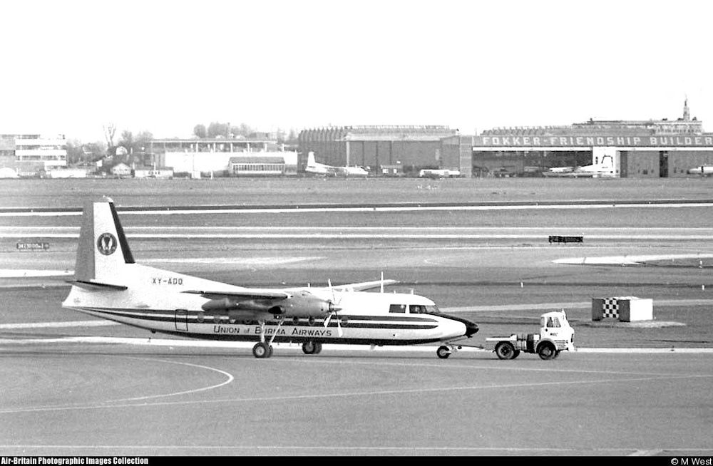 XY-ADQ - Burma Airways