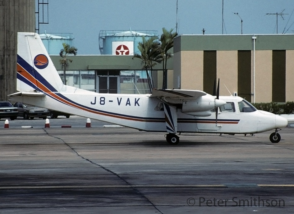 J8-VAK - Mustique Airways