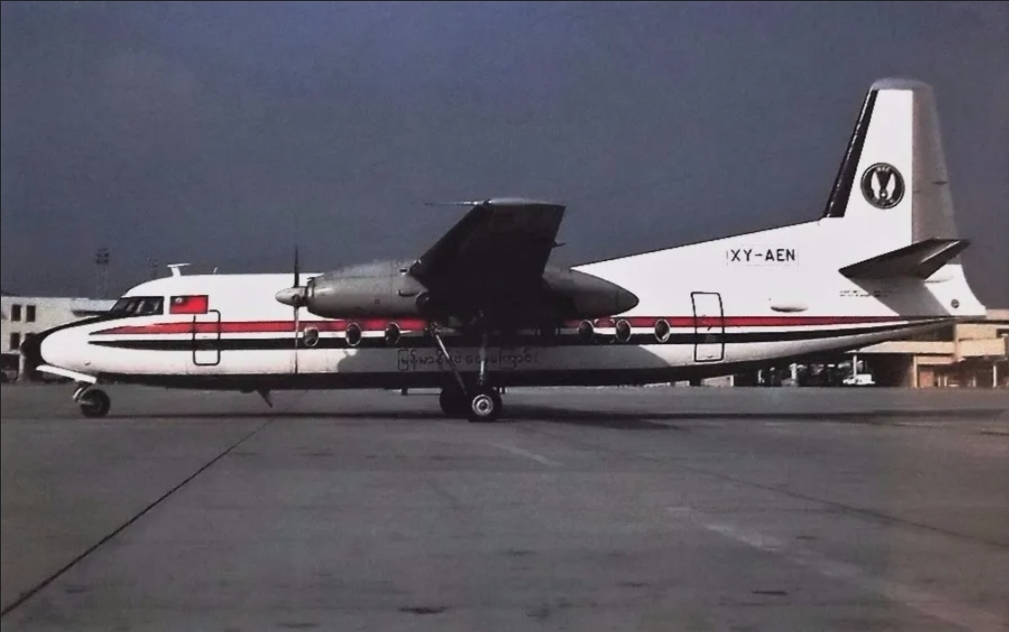 XY-AEN - Myanma Airways