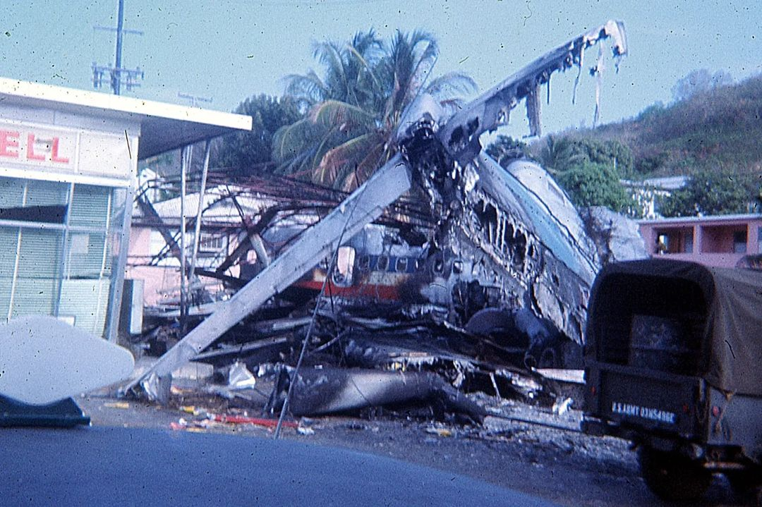 American Airlines 625 accident — Saint Thomas-Harry S. Truman Airport (STT), 1976-04-27 — photo 2