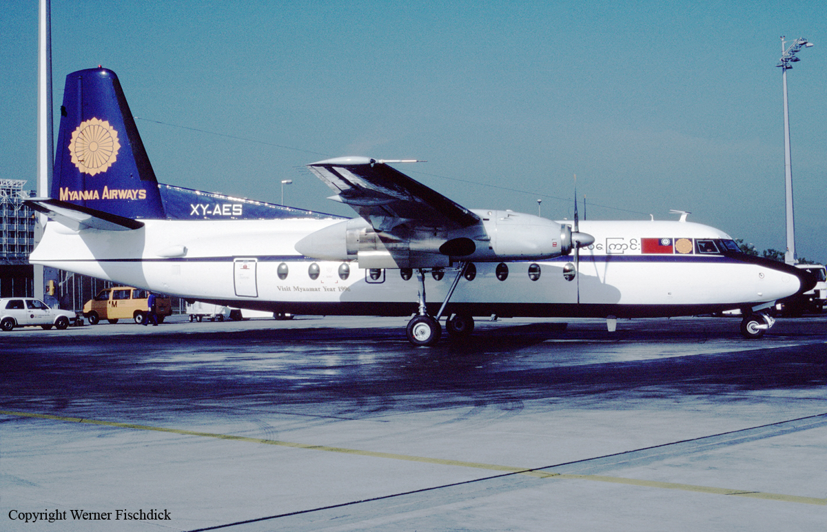 XY-ADN - Burma Airways