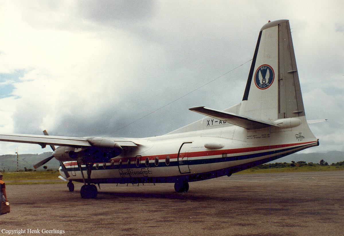 XY-ADS - Burma Airways