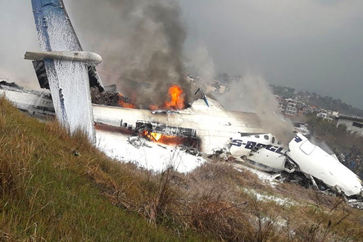 US-Bangla Airlines 211 accident — Kathmandu-Tribhuvan Airport (KTM), 2018-03-12 — photo 2