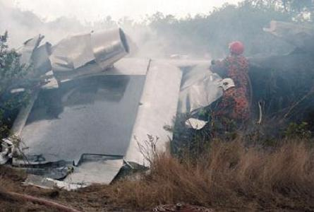 Avcen Jetpod crash — near Taiping Airport (TPG), 2009-08-16