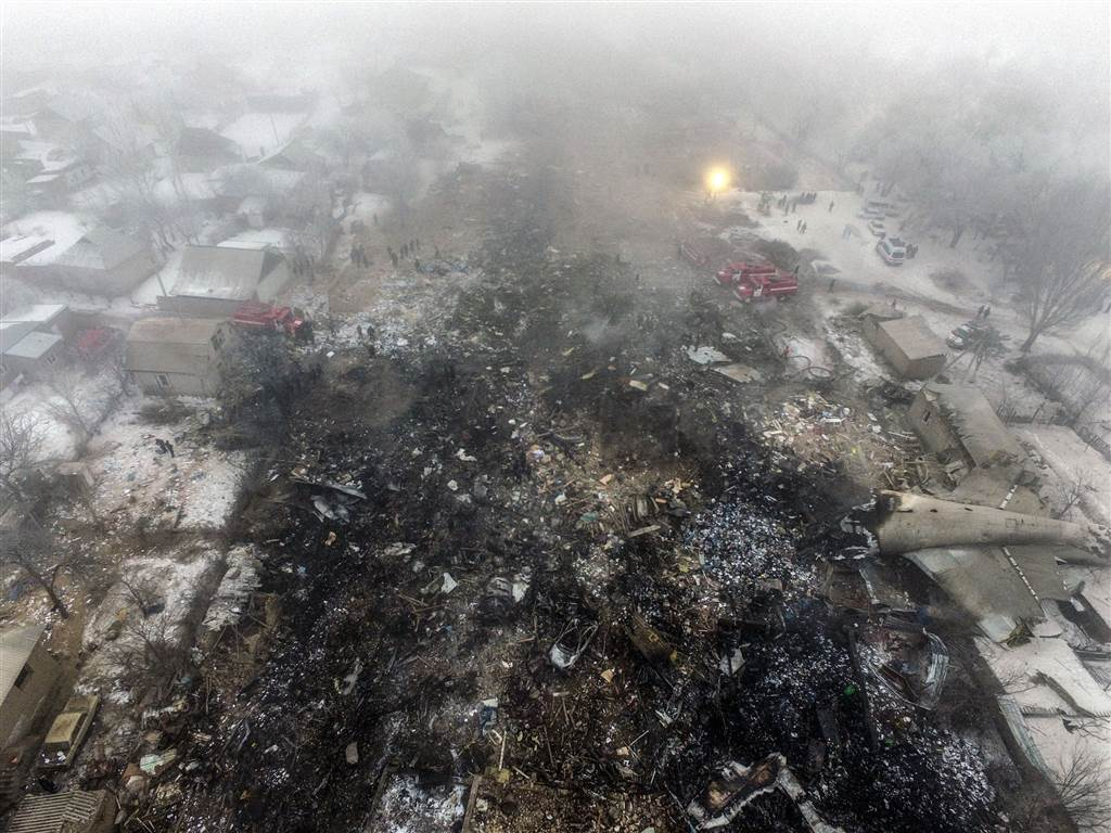 ACT Airlines, opf Turkish Cargo 6491 accident — 1 km W of Bishkek-Manas International Airport (FRU), 2017-01-16 — photo 2