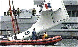 Consolidated PBY-5A Catalina crash — Southampton, 1998-07-27