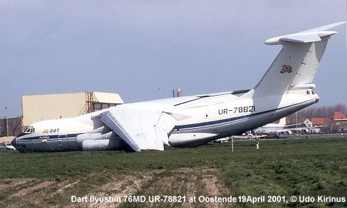 Legend Air · LX-DKT accident — Oostende Airport (OST), 1992-07-21 — photo 2