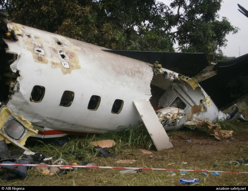Associated Aviation 361 accident — Lagos-Murtala Muhammed International Airport (LOS), 2013-10-03 — photo 2