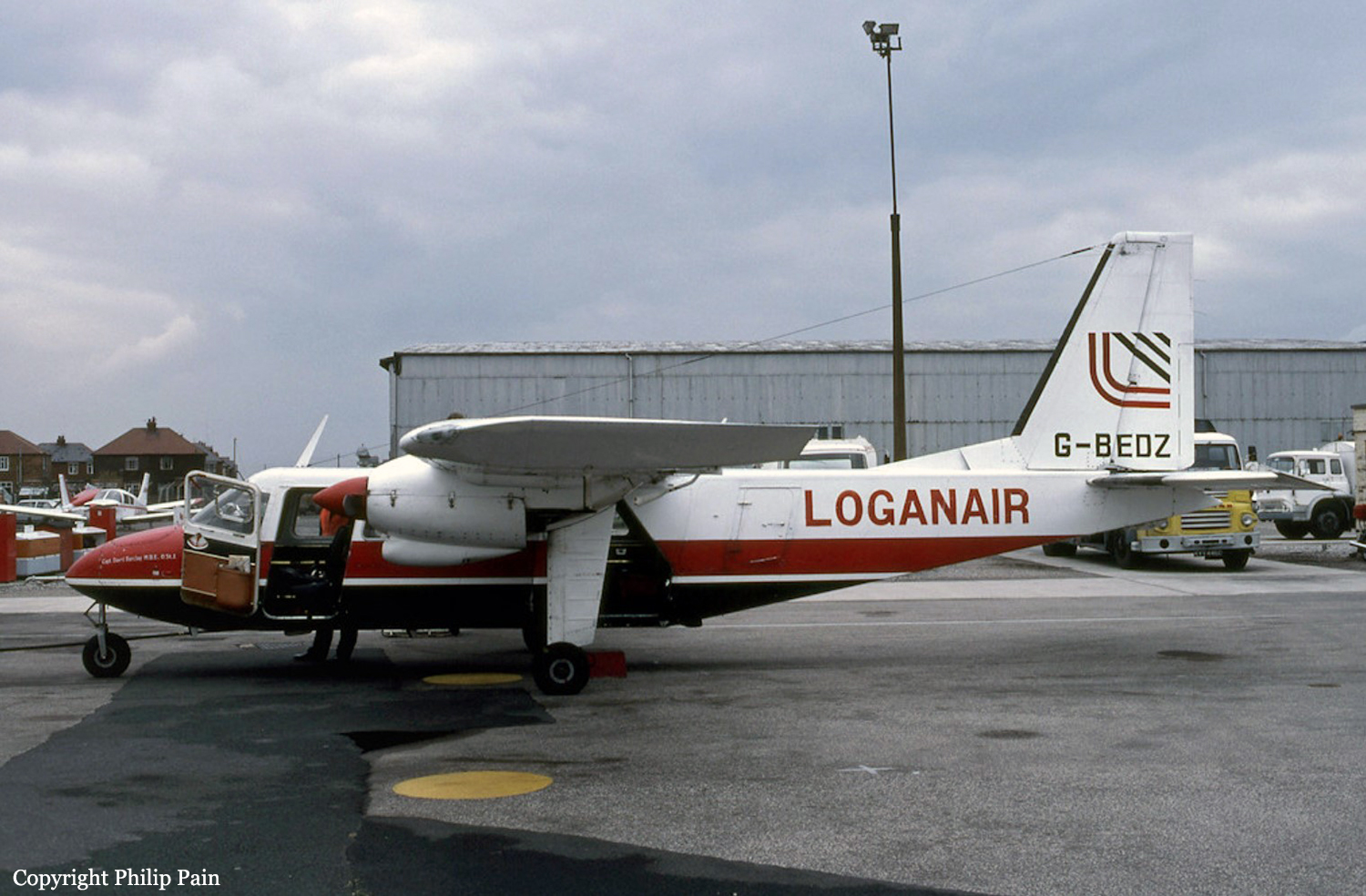 Britten-Norman BN-2A-26 Islander crash — 1,5 km S of Lerwick/Tingwall Airport, Shetland Islands (LWK), 1996-05-19