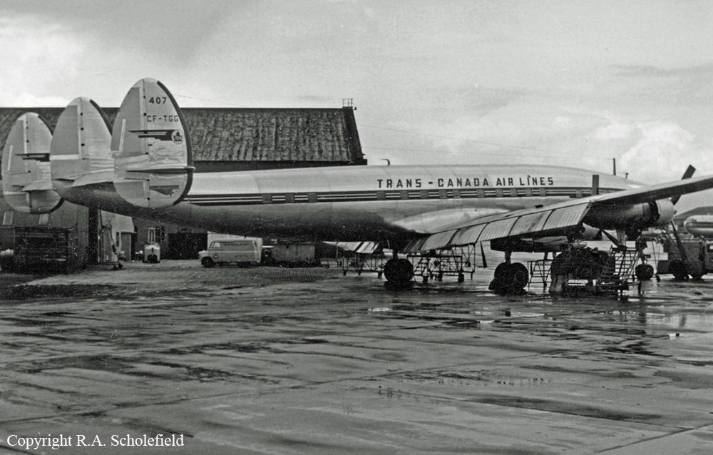 CF-TGG - Trans-Canada Air Lines - TCAL