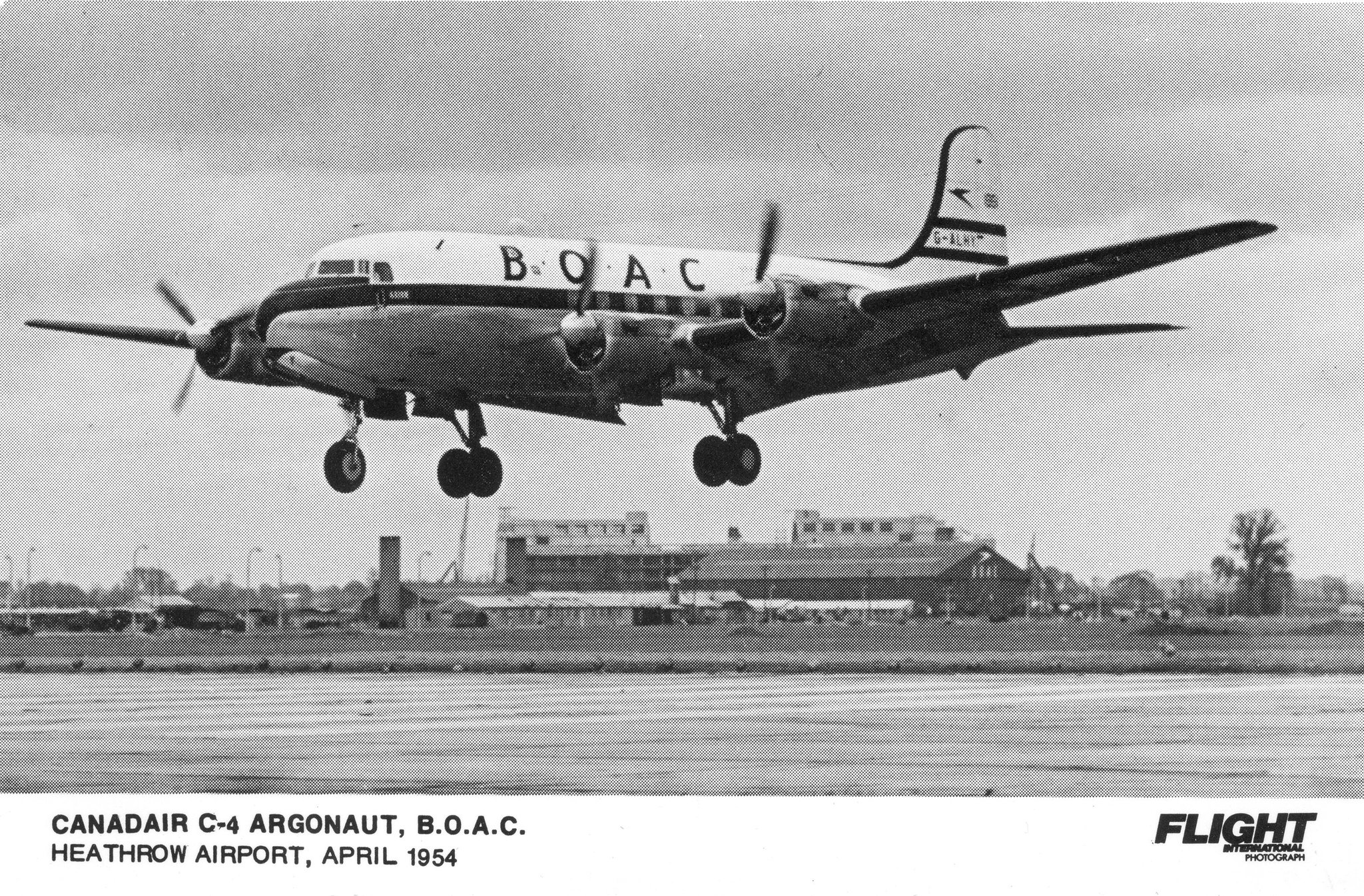G-ALHL - British Overseas Airways Corporation - BOAC
