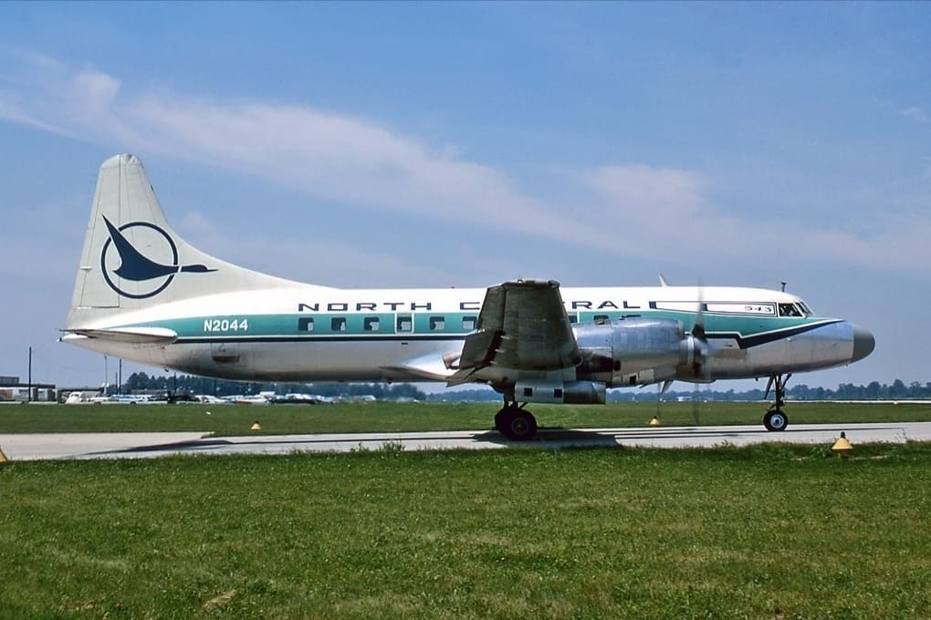 N2045 - North Central Airlines